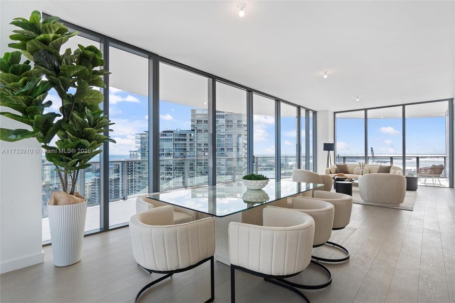 Furnished interior view inside a new home in Five Park, Miami (Image 25). Furnished interior view inside a new home in Five Park, Miami (Image 25).