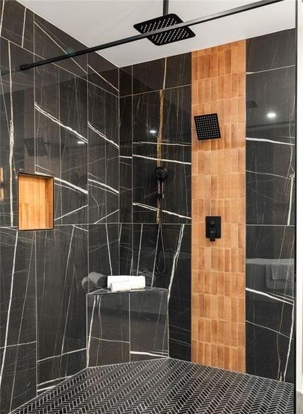 Close-up of interior finishes inside a home in , Atlanta (Image 18).