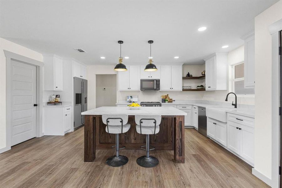 Furnished interior view inside a new home in , Brookston (Image 9).