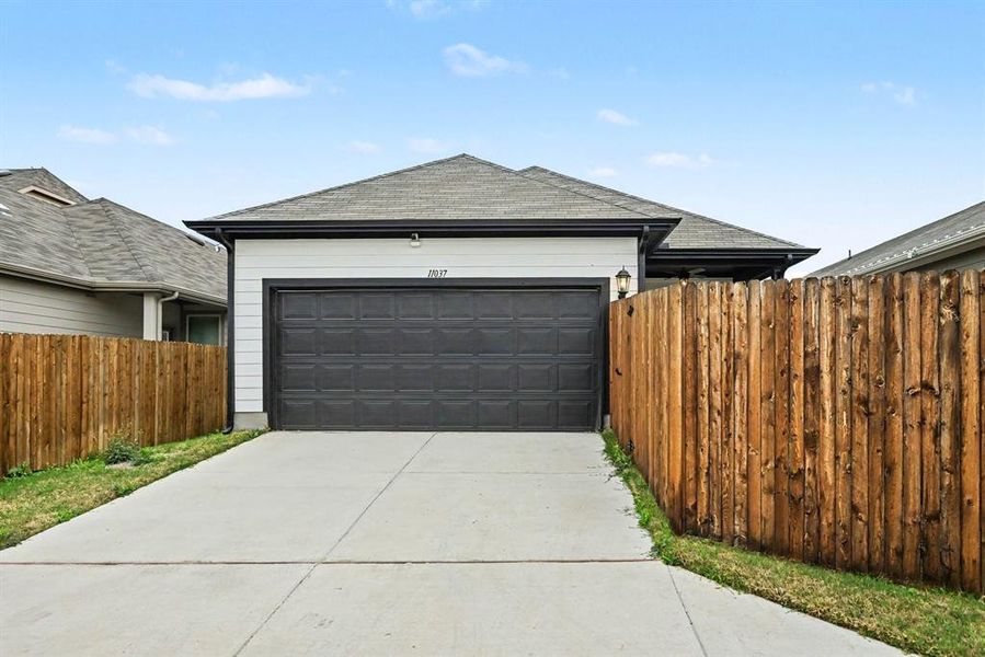 Front exterior of a new home in Palmilla Springs - Classic Series, Fort Worth, TX, highlighting curb appeal (Image 26).