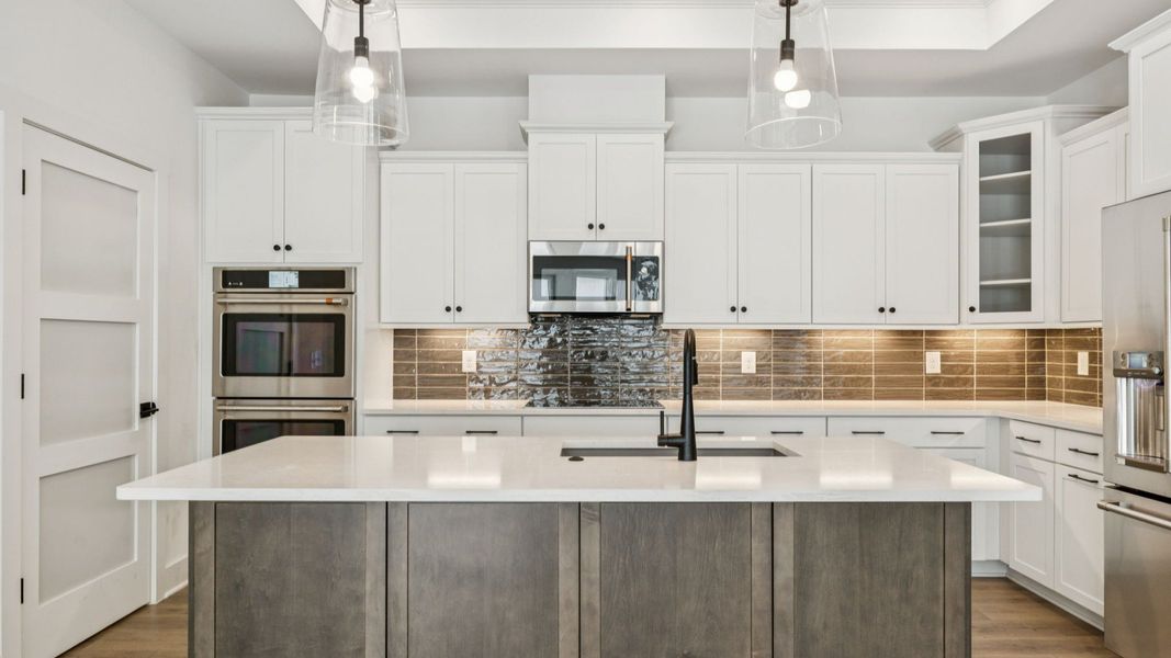 Furnished interior view inside a new home in The Courtyards at Stewarts Creek, Smyrna (Image 18).