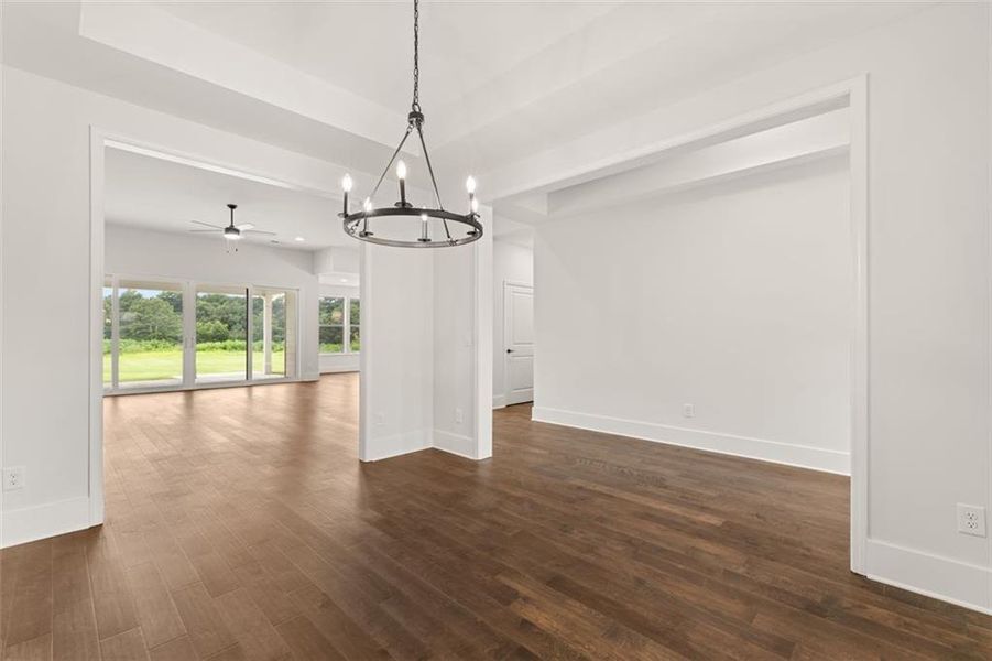 Spacious, unfurnished interior of a new home in Soleil Summit Chase, Snellville (Image 44). Spacious, unfurnished interior of a new home in Soleil Summit Chase, Snellville (Image 44).