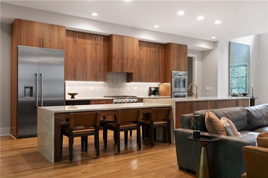 Furnished interior view inside a new home in , Atlanta (Image 17).