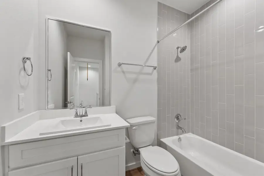 Furnished interior in a model home at Shiloh Reserve in Houston (Image 13). Furnished interior in a model home at Shiloh Reserve in Houston (Image 13).