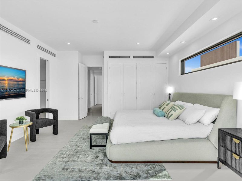 Furnished interior view inside a new home in , Dania Beach (Image 53).