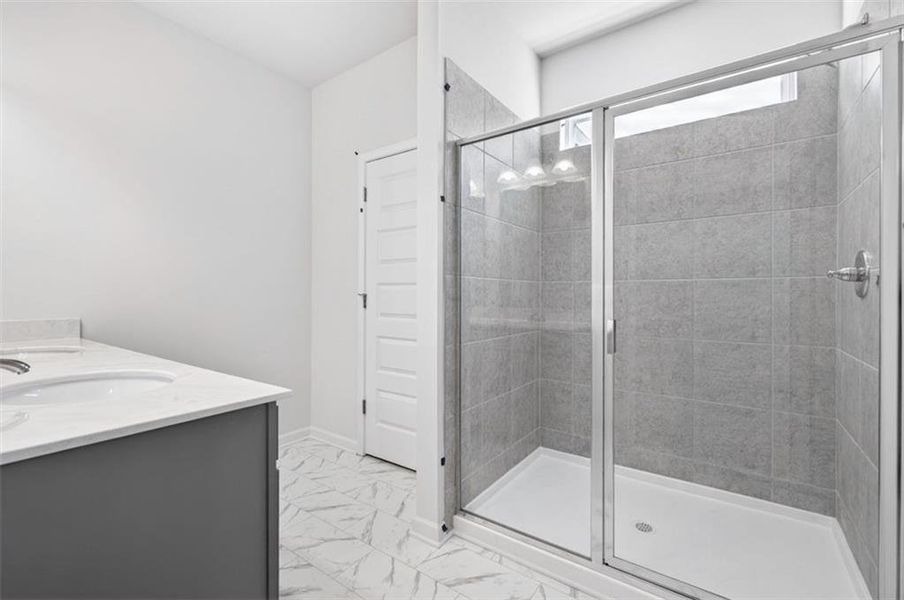 Furnished interior view inside a new home in Summerfield Place, Carrollton (Image 6).