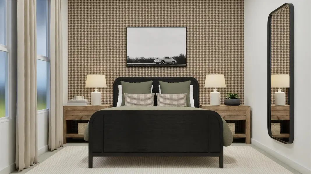 Furnished interior view inside a new home in Waterstone: Classic Collection, Kyle (Image 7).