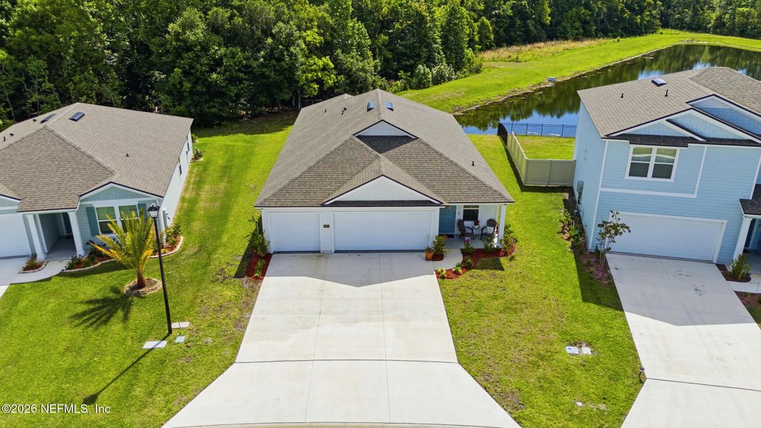Front exterior of a new home in , St. Augustine, FL, highlighting curb appeal (Image 31).