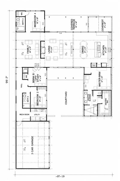View of floor plan / room layout