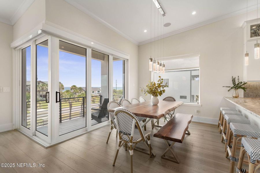 Furnished interior view inside a new home in , Palm Coast (Image 44).
