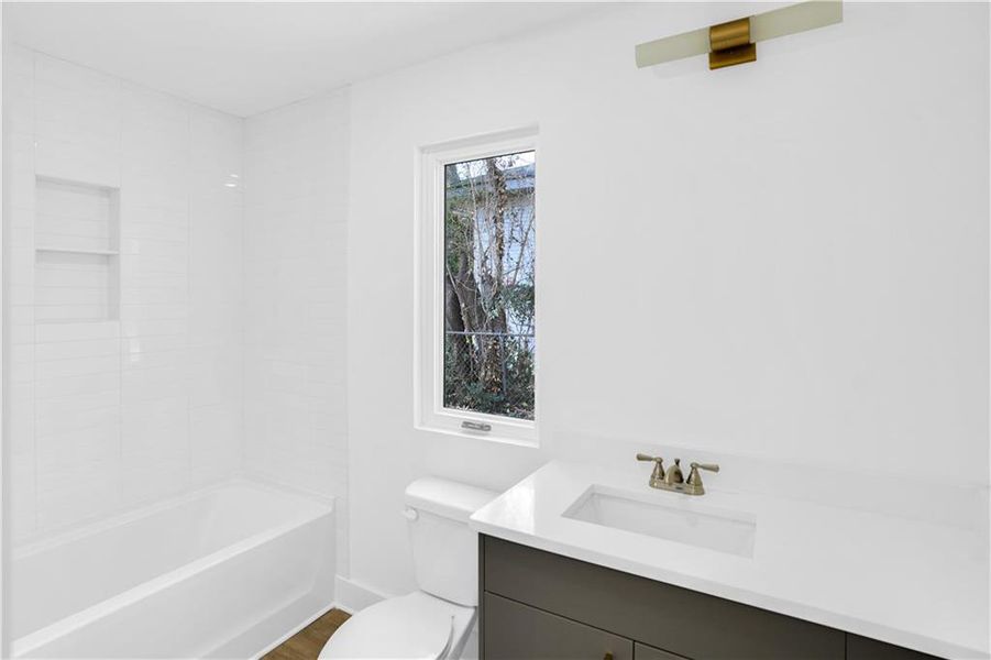 Furnished interior view inside a new home in , Decatur (Image 7).