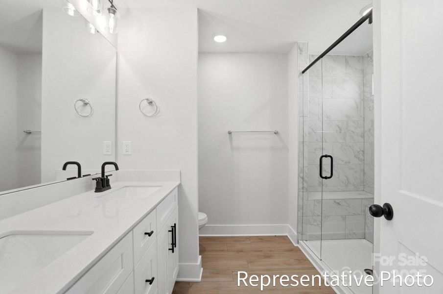 Furnished interior view inside a new home in , Waxhaw (Image 15).