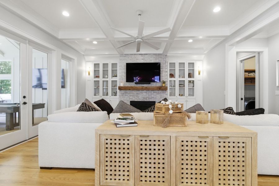 Furnished interior view inside a new home in , Mount Pleasant (Image 44).