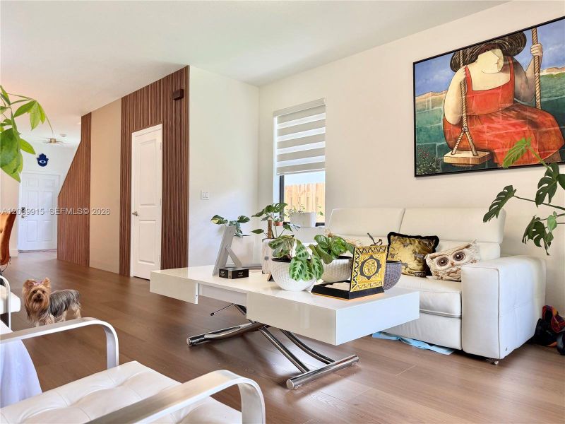 Furnished interior view inside a new home in , Dania Beach (Image 7).