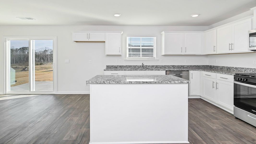 Furnished interior view inside a new home in Hunter's Branch, Hopkins (Image 6).