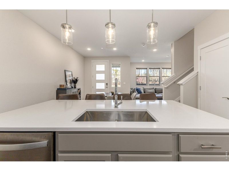 Furnished interior view inside a new home in , Denver (Image 10).