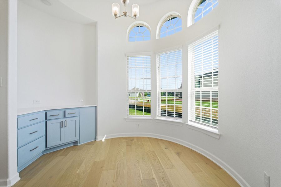 Spacious, unfurnished interior of a new home in Heath Golf & Yacht Club, Heath (Image 23). Spacious, unfurnished interior of a new home in Heath Golf & Yacht Club, Heath (Image 23).