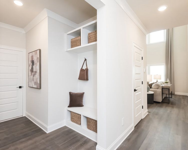 Furnished interior view inside a new home in Vines at Mill Creek - Legacy Series, Braselton (Image 7).