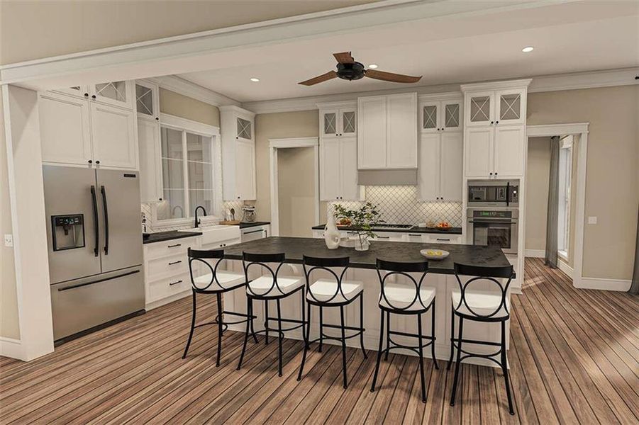 Furnished interior view inside a new home in , Maysville (Image 19).