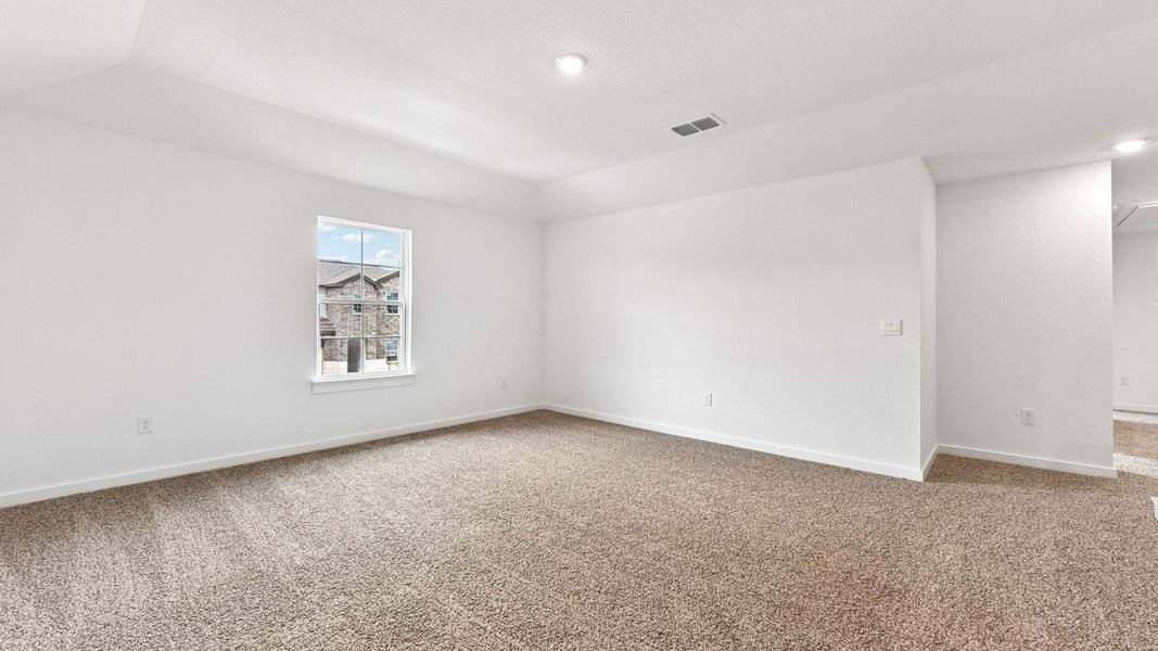 Spacious, unfurnished interior of a new home in Rosenbusch Ranch, Leander (Image 8). Spacious, unfurnished interior of a new home in Rosenbusch Ranch, Leander (Image 8).
