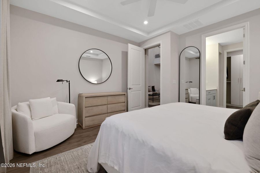 Furnished interior view inside a new home in , Jacksonville (Image 12).