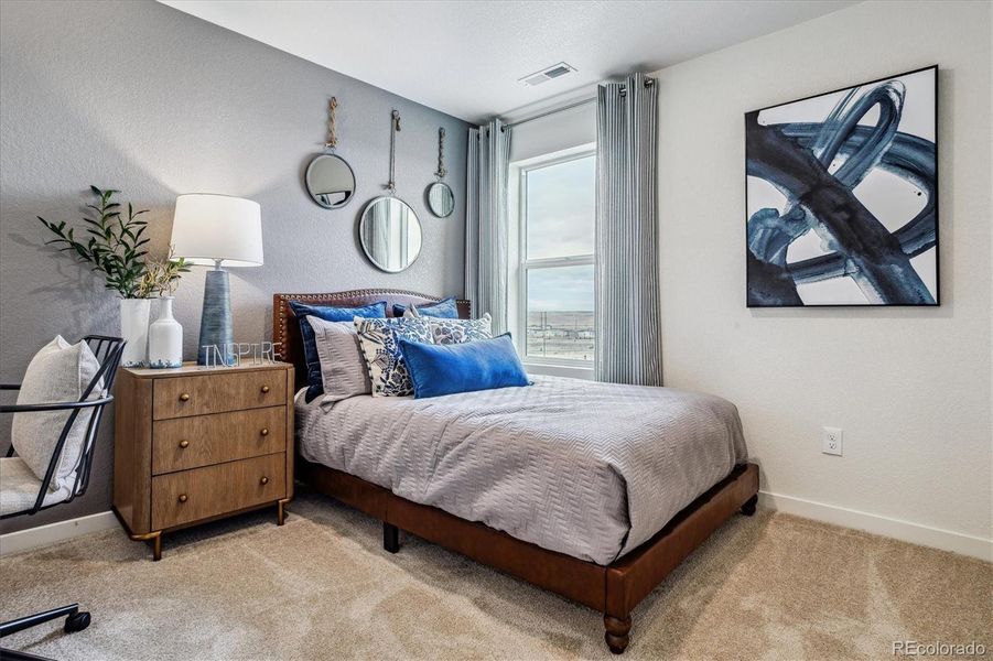 Furnished interior view inside a new home in Ridge at Johnstown, Johnstown (Image 17).