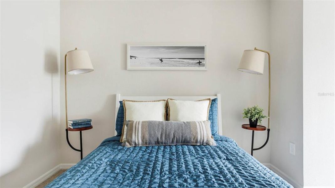 Furnished interior view inside a new home in The Gardens at Bay Street, Sarasota (Image 16).