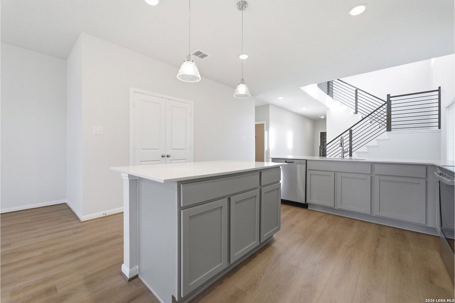 Furnished interior view inside a new home in Cloud Country, New Braunfels (Image 10). Furnished interior view inside a new home in Cloud Country, New Braunfels (Image 10).