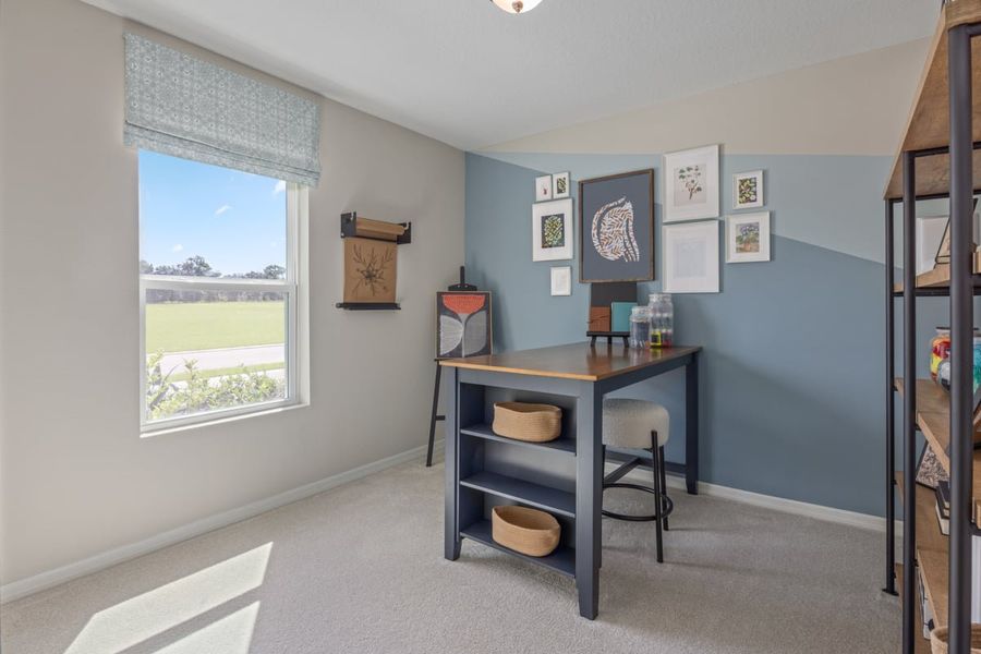 Representative furnished interior of a home built from the 1541 Modeled by KB Home in Woodland Oaks I, Brooksville (Image 11). Representative furnished interior of a home built from the 1541 Modeled by KB Home in Woodland Oaks I, Brooksville (Image 11).