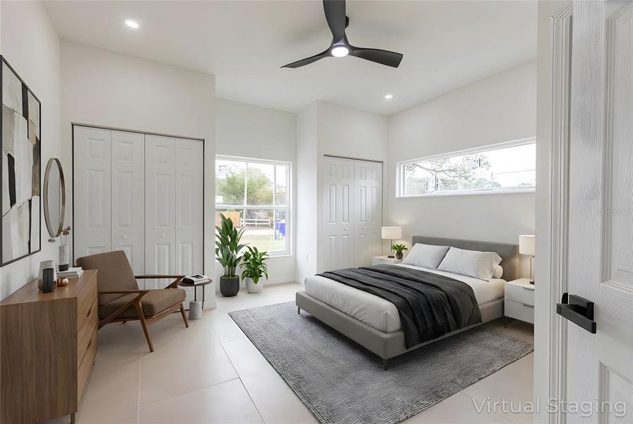 Furnished interior view inside a new home in , Sebring (Image 10).