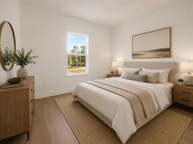Furnished interior view inside a new home in , Dunnellon (Image 16).
