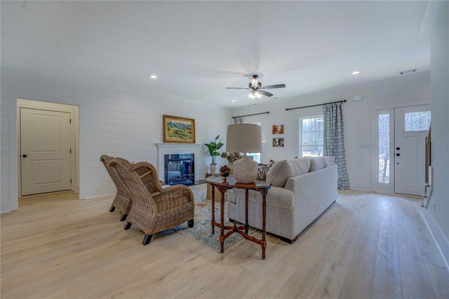 Furnished interior view inside a new home in , Social Circle (Image 5).