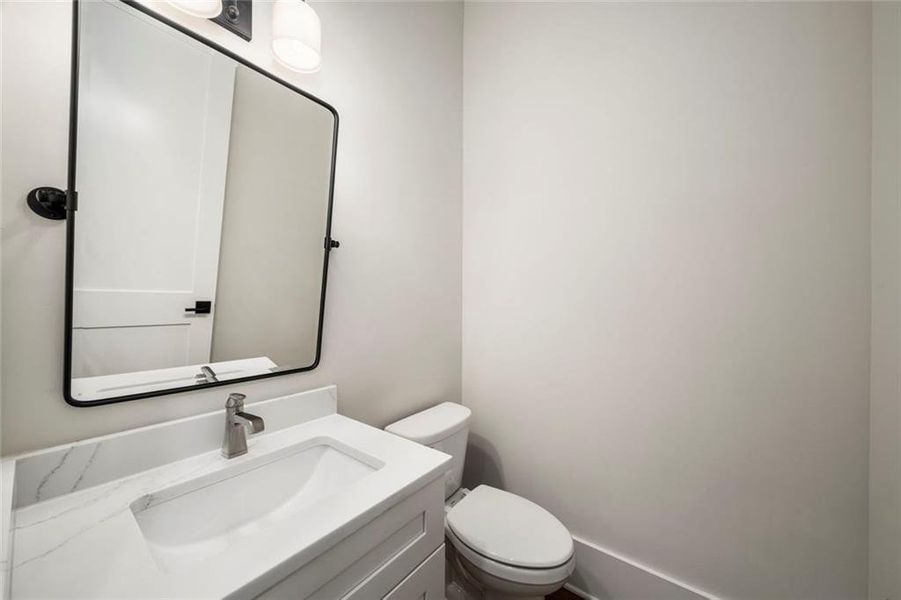 Furnished interior view inside a new home in , Atlanta (Image 35).