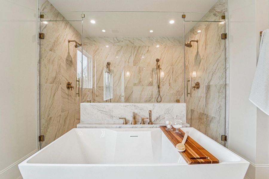 Furnished interior view inside a new home in , Houston (Image 26).