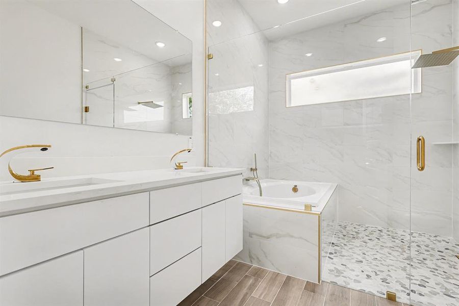 Furnished interior view inside a new home in , Dallas (Image 12). Furnished interior view inside a new home in , Dallas (Image 12).