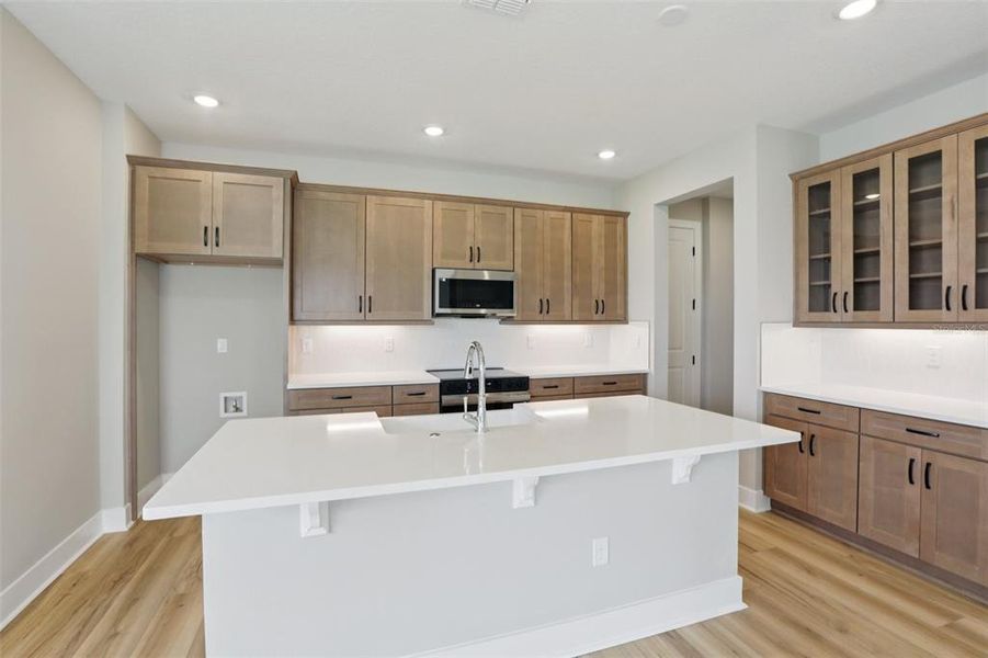 Furnished interior view inside a new home in Lagoon Residences at Epperson, Wesley Chapel (Image 11).