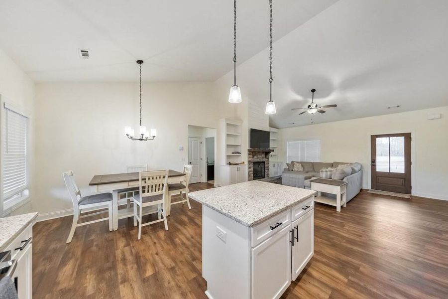 Furnished interior view inside a new home in , Rockmart (Image 10).