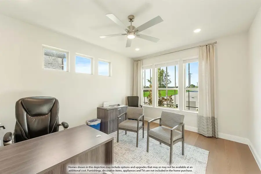 Furnished interior view inside a new home in Sonoma Verde, McLendon-Chisholm (Image 10).