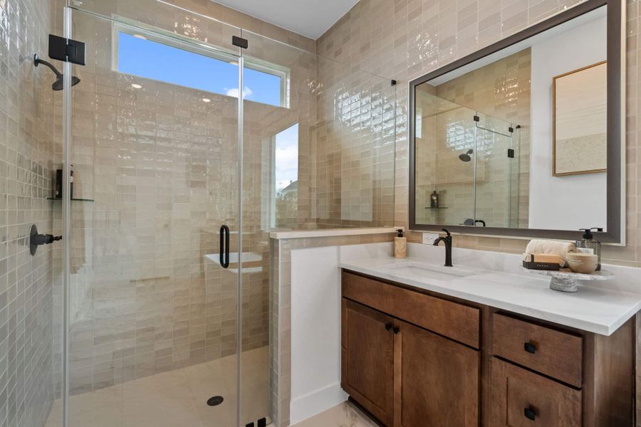 Representative furnished interior of a home built from the Acadia – 50′ Lot by Chesmar Homes in Jubilee, Hockley (Image 11).