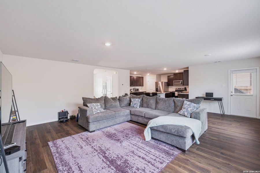 Furnished interior view inside a new home in Laurel Vistas, San Antonio (Image 11).