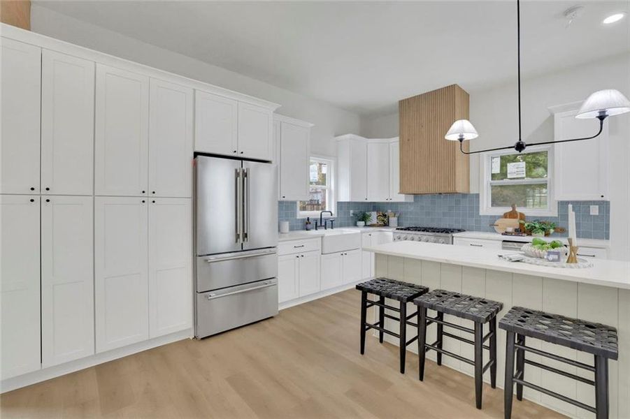 Furnished interior view inside a new home in , Atlanta (Image 19).