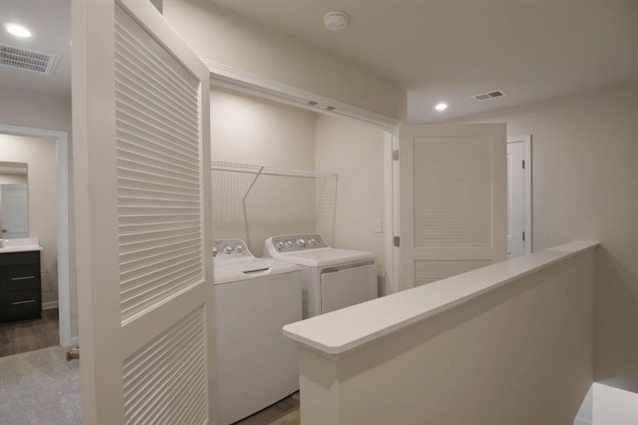 Furnished interior view inside a new home in Beech Glen, Anderson (Image 6). Furnished interior view inside a new home in Beech Glen, Anderson (Image 6).