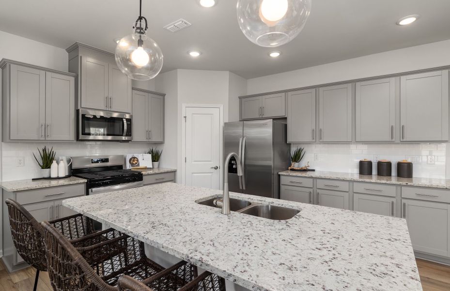 Representative furnished interior of a home built from the Murray by Pulte Homes in Wimberly, Angier (Image 8). Representative furnished interior of a home built from the Murray by Pulte Homes in Wimberly, Angier (Image 8).