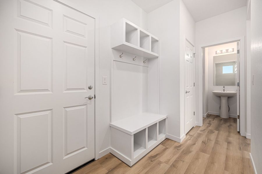 Furnished interior view inside a new home in Arras Park, Thornton (Image 10).