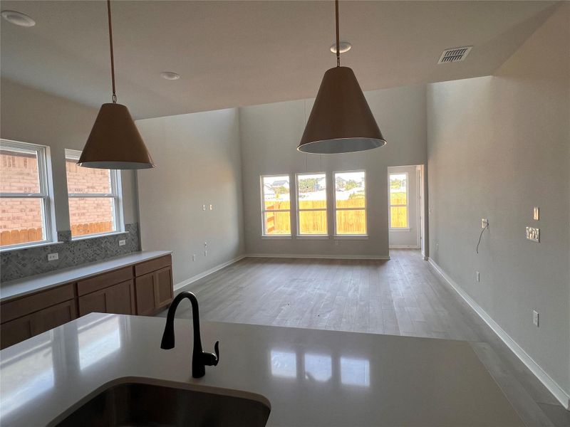 Furnished interior view inside a new home in Estancia West, Manchaca (Image 9). Furnished interior view inside a new home in Estancia West, Manchaca (Image 9).