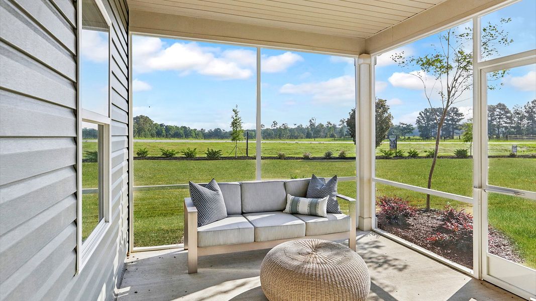 The Avondale C Covered Patio