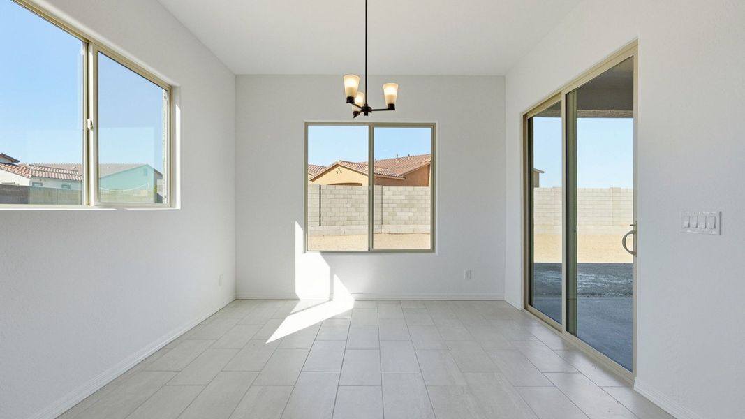 Furnished interior view inside a new home in Arroyo Seco - Palazzo, Buckeye (Image 16).