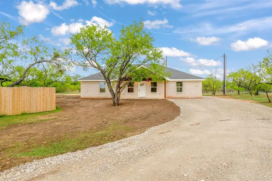 Exterior details and patio area of a home in , Baird (Image 27).