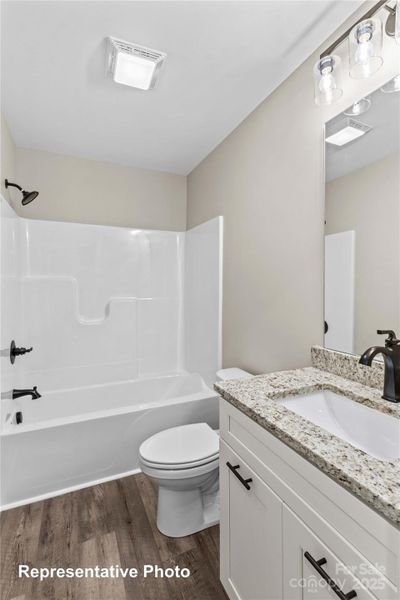 Furnished interior view inside a new home in , Statesville (Image 6).