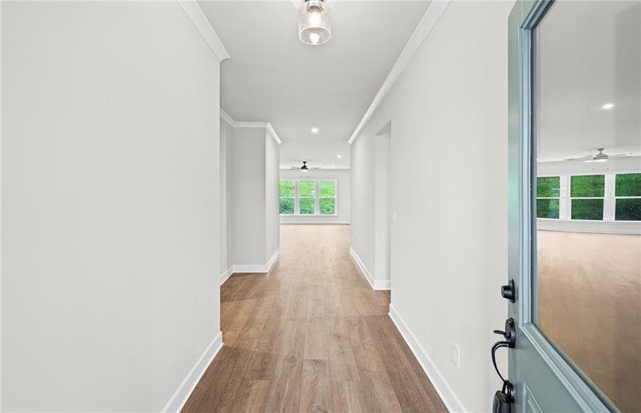 Spacious, unfurnished interior of a new home in Reunion, Flowery Branch (Image 8).